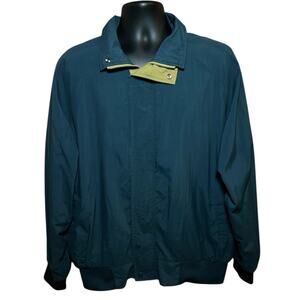 Vintage ExxonMobil Work Jacket XL‎ Auburn Sportswear Utility Windbreaker Logo